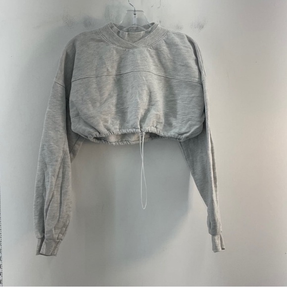 Joah brown drawstring crop - one size - Picture 2 of 4